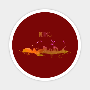 Beijing Skyline Magnet